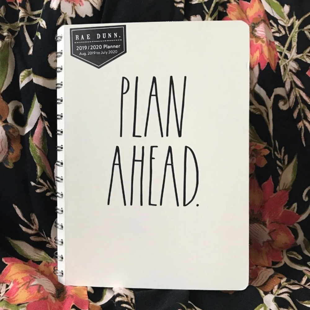 Rae Dunn 2019/2020 planner